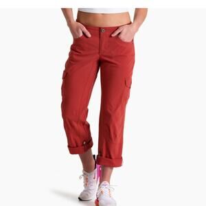 Kuhl Splash Roll-up Pant in Scarlet Size 4 Regular